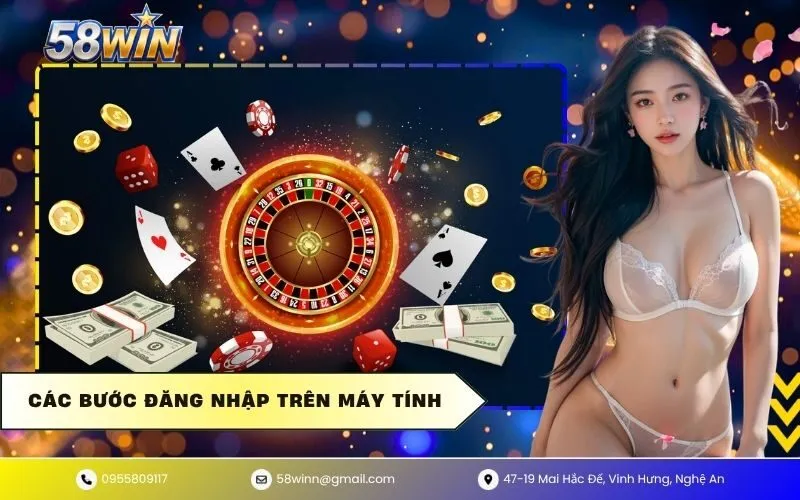Các Bước Đăng Nhập Trên Máy Tính