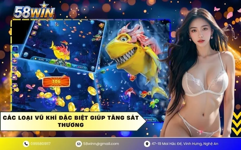 Các loại vũ khí đặc biệt giúp tăng sát thương