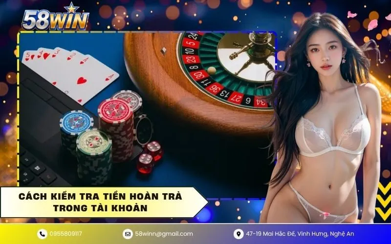 Cách kiểm tra tiền hoàn trả trong tài khoản