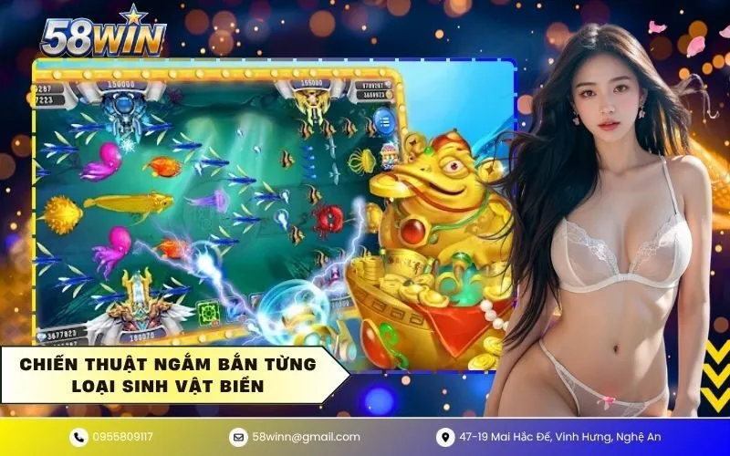 Chiến Thuật Ngắm Bắn Từng Loại Sinh Vật Biển