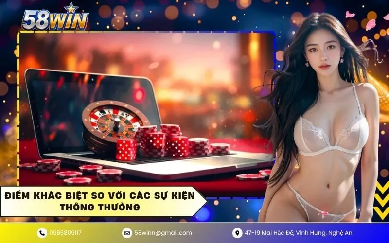 Điểm Khác Biệt So Với Các Sự Kiện Thông Thường
