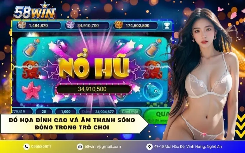 Đồ họa đỉnh cao và âm thanh sống động trong trò chơi