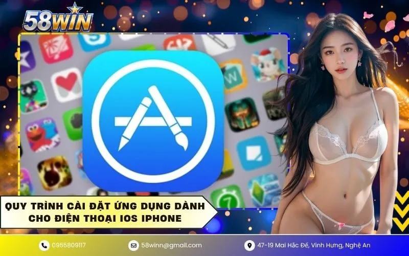 Quy trình cài đặt ứng dụng dành cho điện thoại iOS iPhone