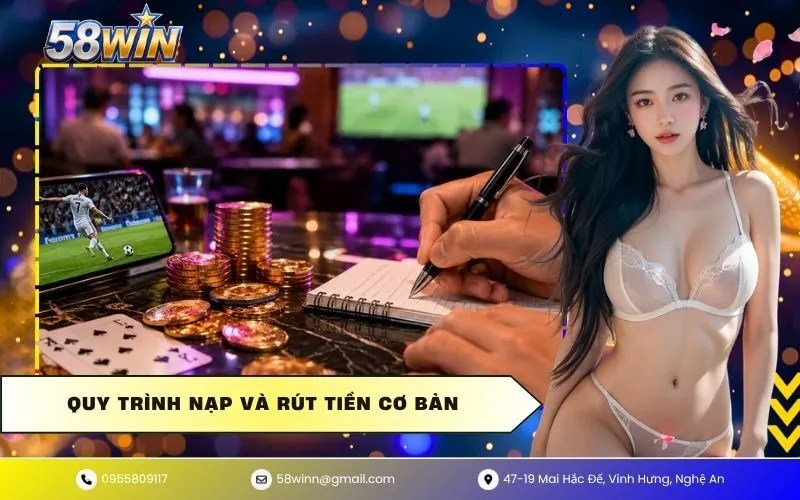 Quy trình nạp và rút tiền cơ bản