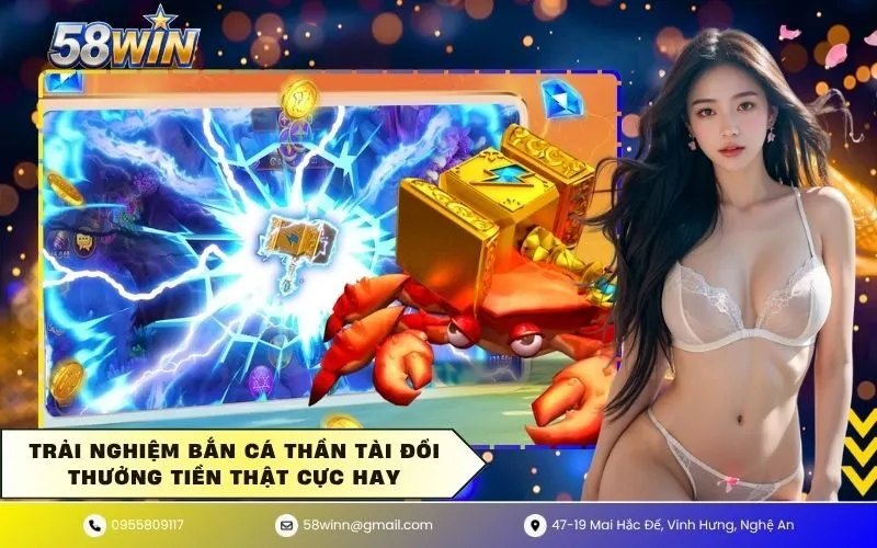 Trải nghiệm bắn cá thần tài đổi thưởng tiền thật cực hay