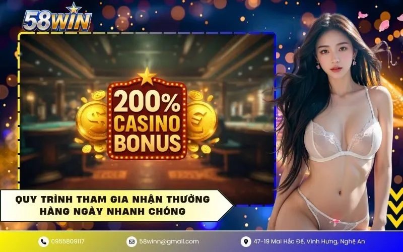 Quy Trình Tham Gia Nhận Thưởng Hàng Ngày Nhanh Chóng